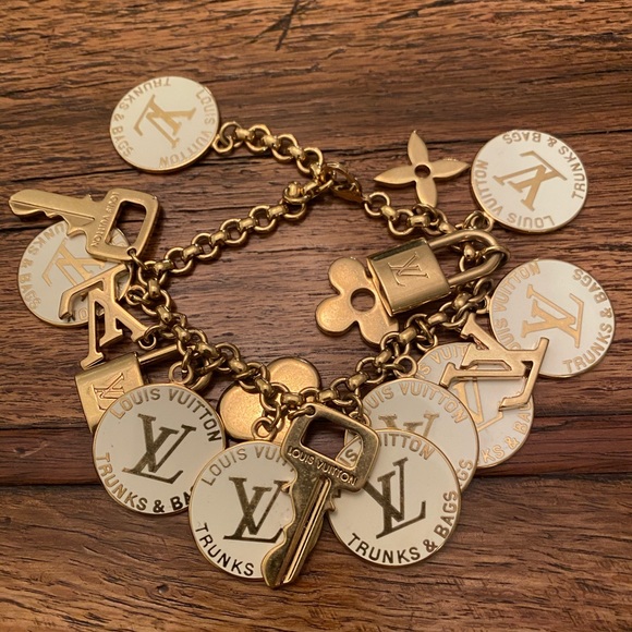 Louis Vuitton | Jewelry | Authentic Louis Vuitton Breloques Charm Bracelet  | Poshmark